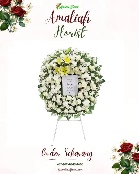 Krans Bunga Duka Sebayi